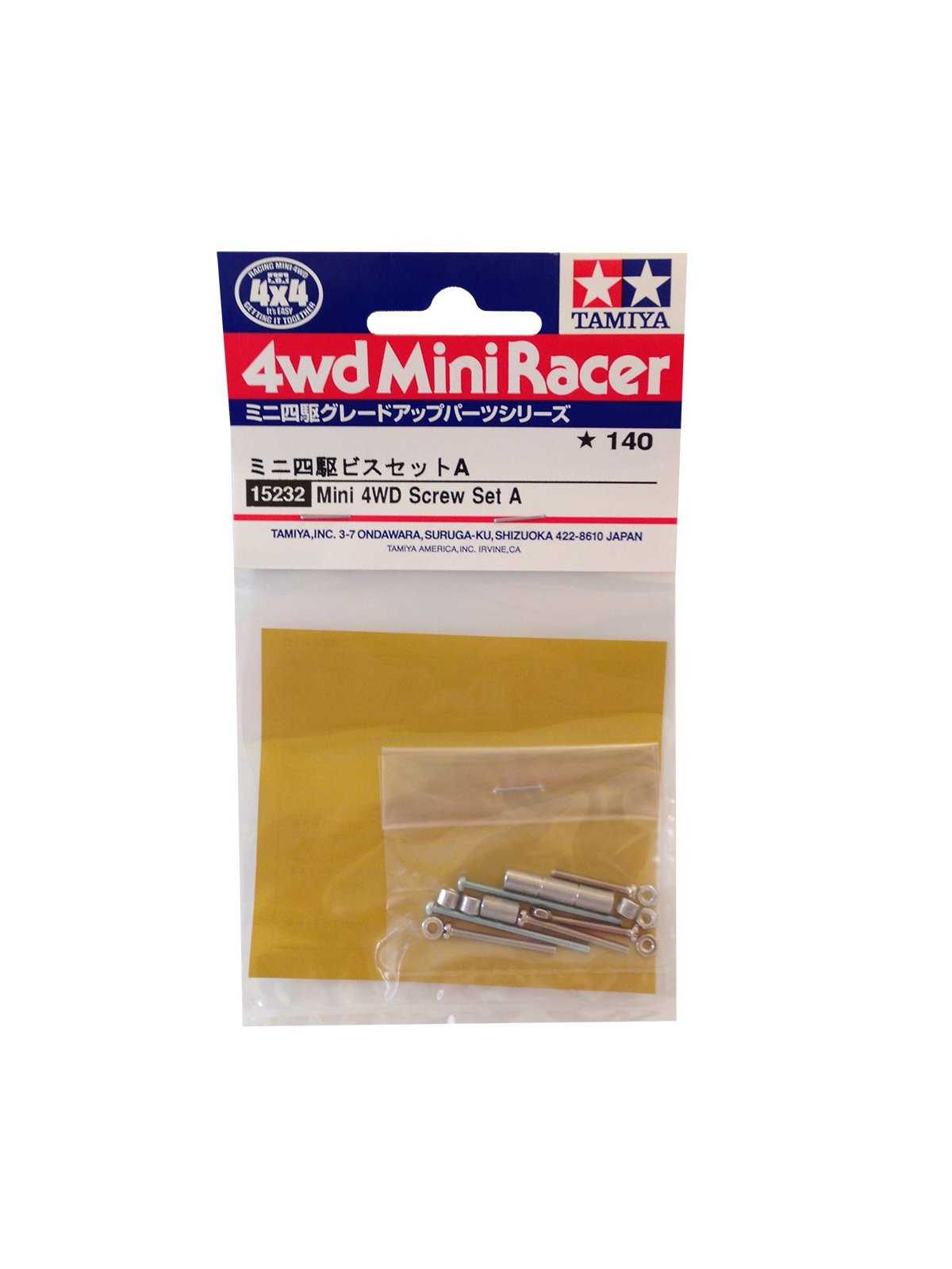 Amazon | タミヤ ミニ4駆グレードアップパーツ No.232 ミニ4駆ビス